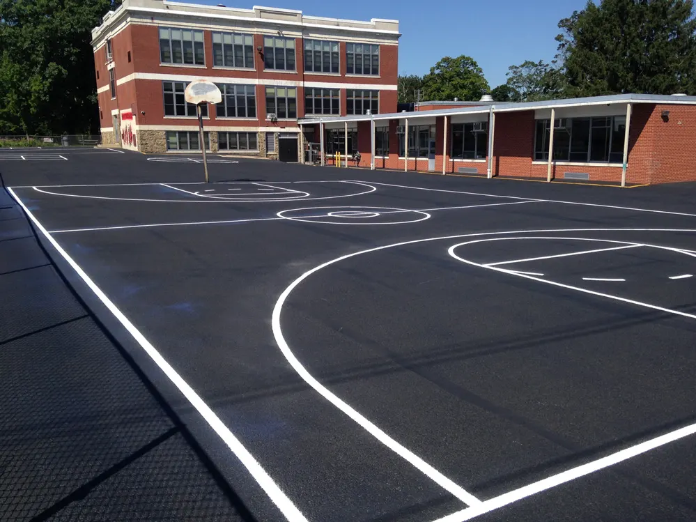 Playground Basketball Court Markings